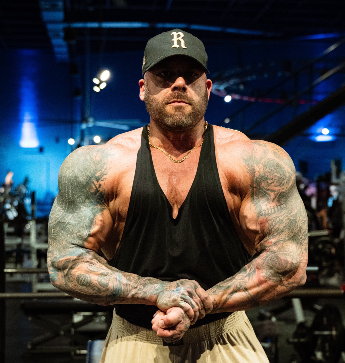 DT Roth in the gym